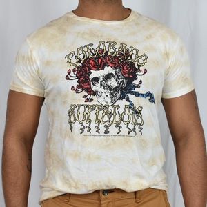 Colorado Buffalo Grateful dead tee w tie die effec